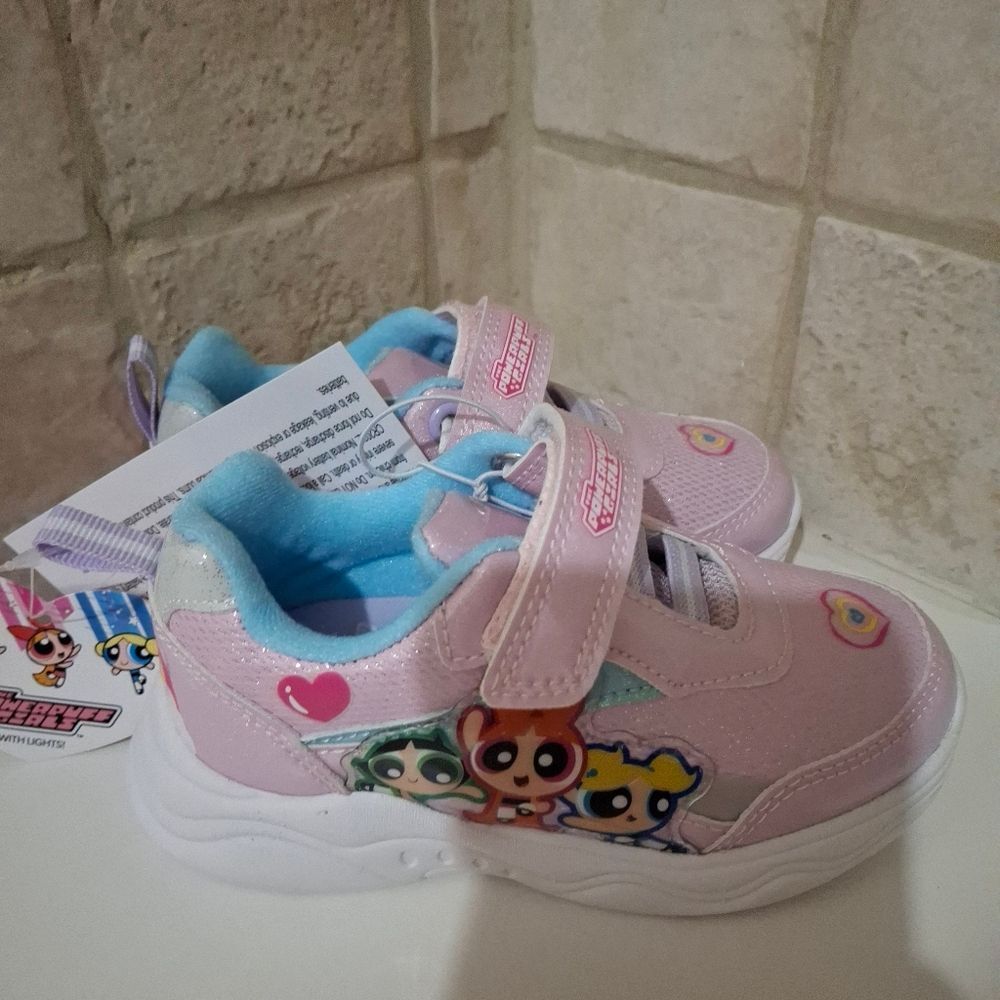 The Powerpuff Girls Lightup Shoes Baby Girl Size 6 NEW